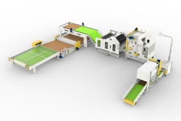 HJBR-1230*1850 퀼트 생산 라인