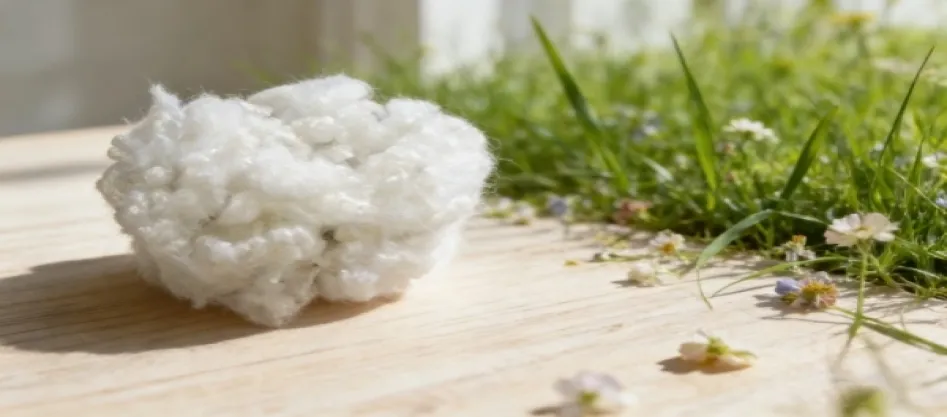 폴리에스터 스테이플 섬유와 폴리에스터 필라멘트 실 비교